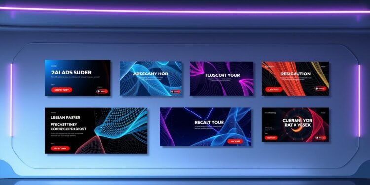 AI ad banner generator