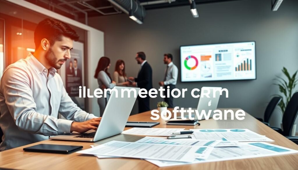 implementing CRM software